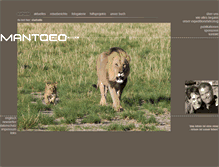 Tablet Screenshot of mantoco.com